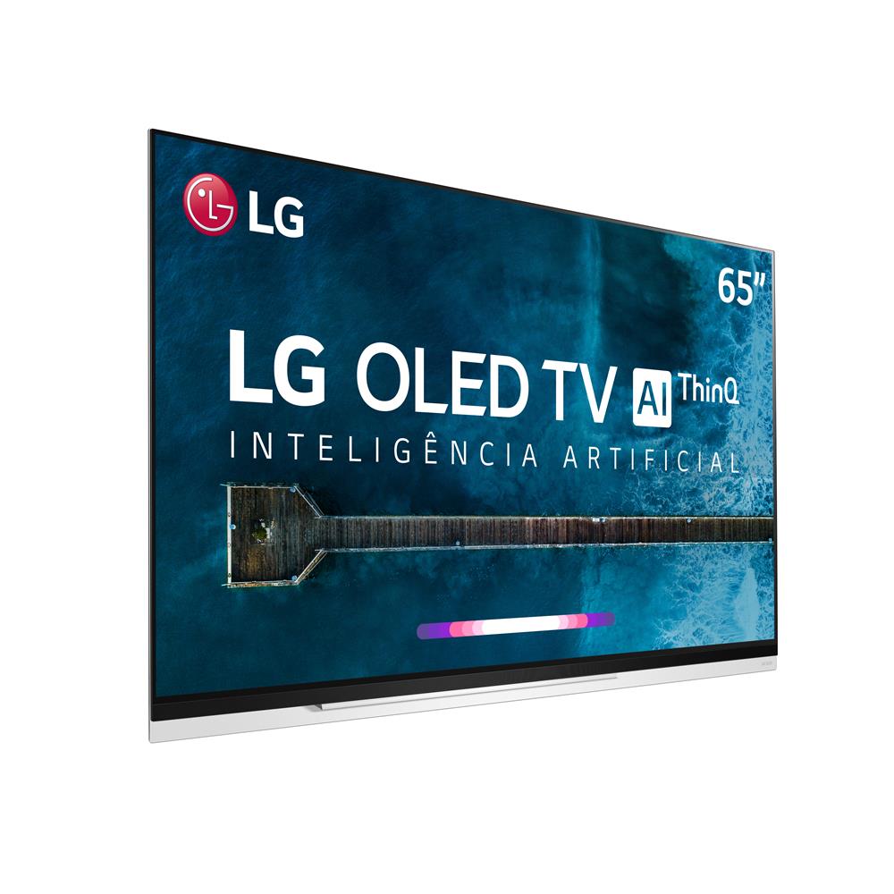 Smart TV OLED 65" UHD 4K LG OLED65E9PSA com ThinQ AI Inteligência